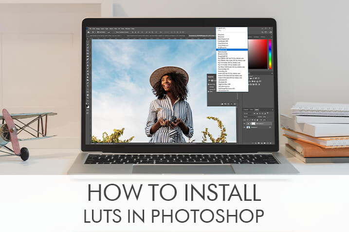 how to install luts in photoshop